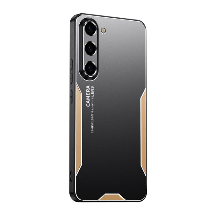 Custodia per telefono ibrida in metallo TPU serie Blade, For Galaxy S26 FE 5G, For Galaxy S25 FE 5G, For Galaxy A07 5G, For Galaxy A17 5G, For Galaxy S25 Edge 5G, For Galaxy A26 5G