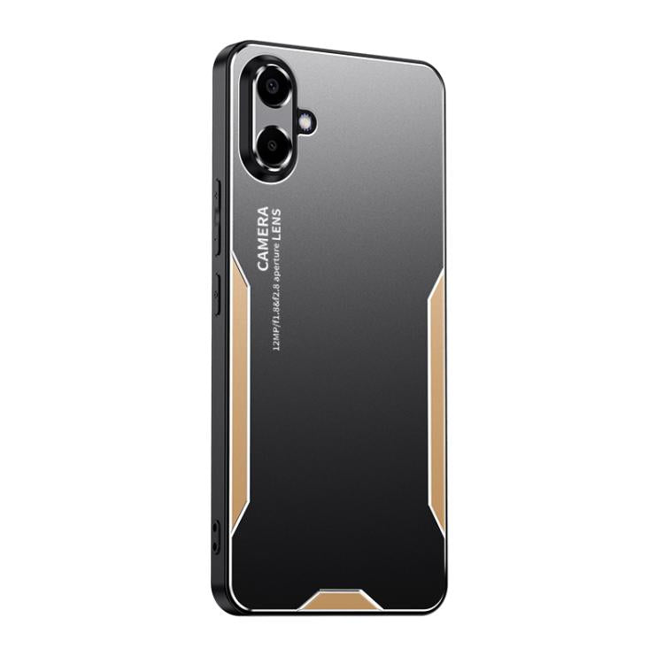 Custodia per telefono ibrida in metallo TPU serie Blade, For Galaxy S26 FE 5G, For Galaxy S25 FE 5G, For Galaxy A07 5G, For Galaxy A17 5G, For Galaxy S25 Edge 5G, For Galaxy A26 5G