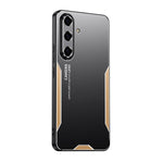 Custodia per telefono ibrida in metallo TPU serie Blade, For Galaxy S26 FE 5G, For Galaxy S25 FE 5G, For Galaxy A07 5G, For Galaxy A17 5G, For Galaxy S25 Edge 5G, For Galaxy A26 5G