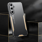 Custodia per telefono ibrida in metallo TPU serie Blade, For Galaxy S26 FE 5G, For Galaxy S25 FE 5G, For Galaxy A07 5G, For Galaxy A17 5G, For Galaxy S25 Edge 5G, For Galaxy A26 5G