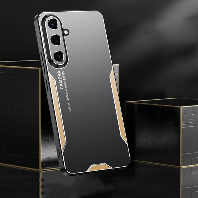 Custodia per telefono ibrida in metallo TPU serie Blade, For Galaxy S26 FE 5G, For Galaxy S25 FE 5G, For Galaxy A07 5G, For Galaxy A17 5G, For Galaxy S25 Edge 5G, For Galaxy A26 5G