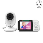 218 Videocamera di sicurezza per bambini vocale bidirezionale con rilevamento della temperatura Monitor per bambini LCD da 2,8 pollici, 218