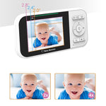 218 Videocamera di sicurezza per bambini vocale bidirezionale con rilevamento della temperatura Monitor per bambini LCD da 2,8 pollici, 218