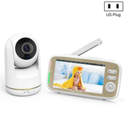 VB803 Ninne nanne integrate Telecamera di sicurezza per bambini HD con rotazione PTZ Monitor per bambini da 5 pollici, VB803