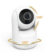 VB803 Ninne nanne integrate Telecamera di sicurezza per bambini HD con rotazione PTZ Monitor per bambini da 5 pollici, VB803