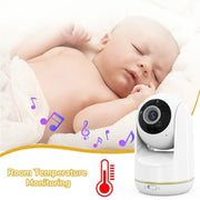 VB803 Ninne nanne integrate Telecamera di sicurezza per bambini HD con rotazione PTZ Monitor per bambini da 5 pollici, VB803