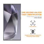 ENKAY Pellicola in vetro pieno di silicio ad alto contenuto di allumina da 0,18 mm di facile installazione, supporta lo sblocco a ultrasuoni, For Samsung Galaxy S24 Ultra 5G, For Samsung Galaxy S24+ 5G, For Samsung Galaxy S24 5G                        ...