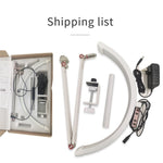 Lampada da scrivania a mezzaluna HD-M3X 16" con clip