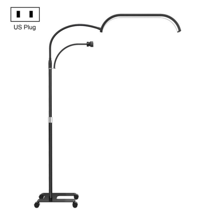 HD-G63X Lampada da terra a LED con oscuramento remoto Lampada lunare per manicure e ciglia, US Plug, UK Plug, EU Plug, AU Plug