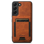 Custodia per telefono a portafoglio staccabile in pelle con texture litchi Suteni H17, For Samsung Galaxy S24+ 5G, For Samsung Galaxy S24 5G, For Samsung Galaxy S23 Ultra 5G, For Samsung Galaxy S23+ 5G, For  Samsung Galaxy S23 5G                       ...