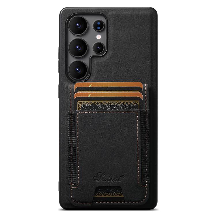 Custodia per telefono a portafoglio staccabile in pelle con texture litchi Suteni H17, For Samsung Galaxy S26+ 5G, For Samsung Galaxy S26 Ultra 5G, For Samsung Galaxy S25 5G, For Samsung Galaxy S25+ 5G, For Samsung Galaxy S25 Ultra 5G                  ...