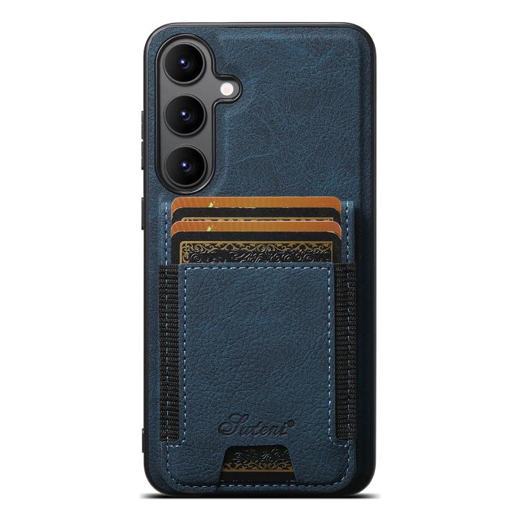 Custodia per telefono a portafoglio staccabile in pelle con texture litchi Suteni H17, For Samsung Galaxy S26+ 5G, For Samsung Galaxy S26 Ultra 5G, For Samsung Galaxy S25 5G, For Samsung Galaxy S25+ 5G, For Samsung Galaxy S25 Ultra 5G                  ...