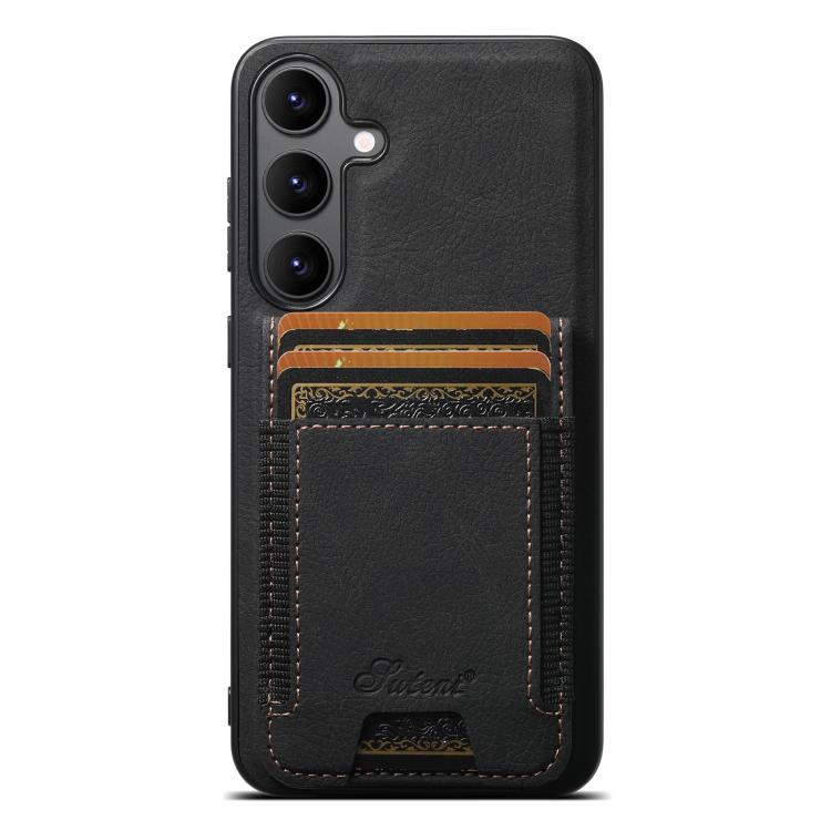 Custodia per telefono a portafoglio staccabile in pelle con texture litchi Suteni H17, For Samsung Galaxy S26+ 5G, For Samsung Galaxy S26 Ultra 5G, For Samsung Galaxy S25 5G, For Samsung Galaxy S25+ 5G, For Samsung Galaxy S25 Ultra 5G                  ...
