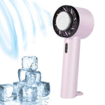 Mini ventola portatile con impacco freddo ENKAY Hat-Prince