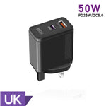 Caricabatterie USB PD 25W Tipo C con presa UK