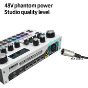 Mixer audio X7 48V con microfono e DSP integrato
