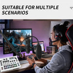 Mixer audio X7 48V con microfono e DSP integrato