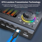 Mixer audio mobile con registrazione e streaming live