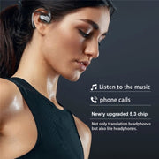 Traduttore vocale intelligente con riduzione del rumore M8, auricolare Bluetooth TWS, 144 lingue, auricolari per traduzione, M8