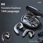 Auricolare Bluetooth M8 traduttore vocale con riduzione rumore