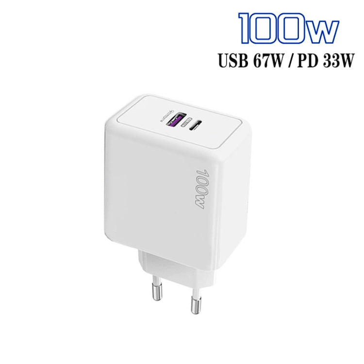 Caricabatterie USB 67W Type-C PD 33W con presa EU