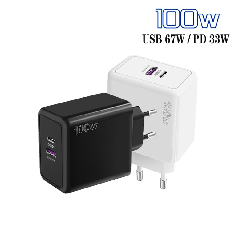 Caricabatterie USB 67W Type-C PD 33W con presa EU