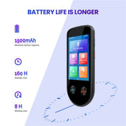 V600S WiFi AI Smart Translator Traduttore vocale touch screen da 3,5 pollici Traduzione di foto offline