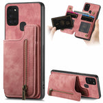 Custodia per telefono posteriore con cerniera in pelle retrò, For Samsung Galaxy A54 5G, For Samsung Galaxy A04 4G, For Samsung Galaxy M53 5G, For Samsung Galaxy M33