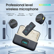 Microfono wireless lavalier SX21 con riduzione rumore ENC