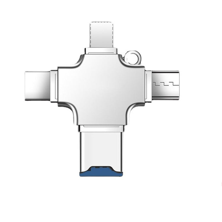 Lettore schede TF USB-C 4 in 1 con Micro USB e 8 pin