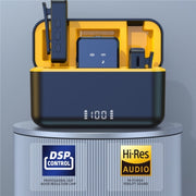 Microfono wireless lavalier SX12 con doppio microfono