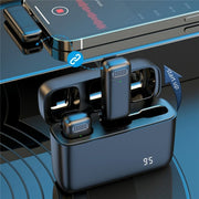 Microfono wireless lavalier K13 con ricevitore 8 pin
