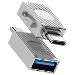 Adattatore OTG USB-A a Type-C 3.0 in lega di zinco