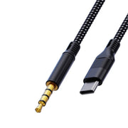 JS-101 Cavo audio USB-C/Type-C da 1,2 m a 3,5 mm Cavo audio HiFi intrecciato Cavo AUX