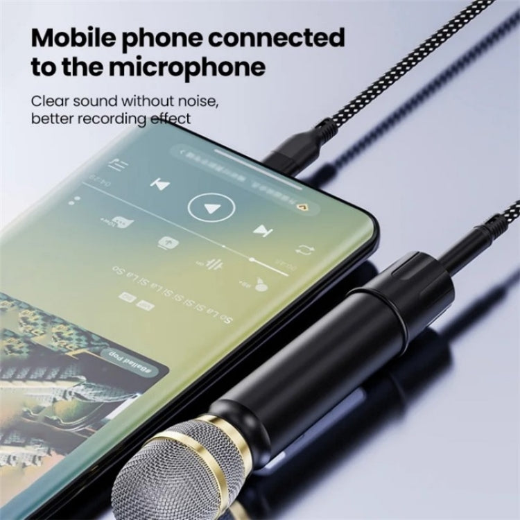Cavo audio USB-C a jack 3,5 mm intrecciato 1,2 m