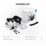 BOBOVR S3 Pro per Meta Quest 3 VR Fascia per la testa con batteria da 10000 mAh