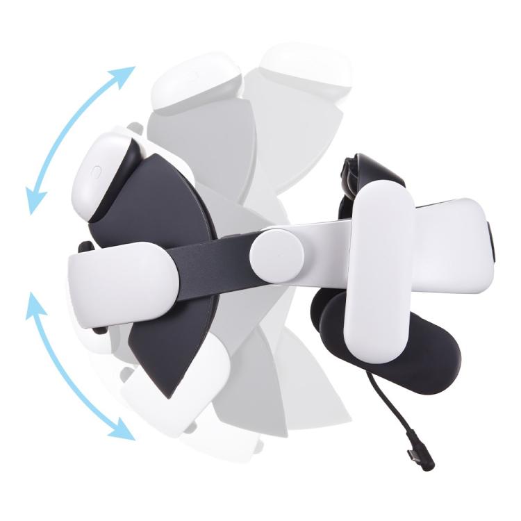 BOBOVR S3 Pro fascia testa con batteria 10000 mAh per Meta Quest