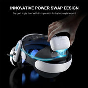 BOBOVR S3 Pro per Meta Quest 3 VR Fascia per la testa con batteria da 10000 mAh