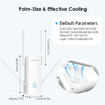 Wavlink WN583AX3 AX3000 Ripetitore WiFi dual band/AP/Router/Modalità Mesh Estensore WiFi, US Plug, UK Plug, AU Plug, EU Plug