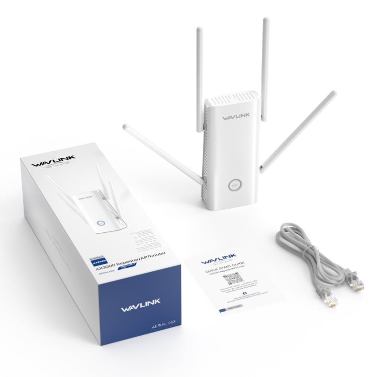 Wavlink WN583AX3 AX3000 Ripetitore WiFi dual band/AP/Router/Modalità Mesh Estensore WiFi, US Plug, UK Plug, AU Plug, EU Plug