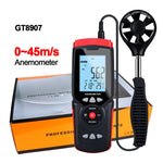 Anemometro digitale GT8907 per vento, temperatura e umidità