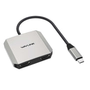 WAVLINK WL-UHP510Pro Convertitore video 4K/60Hz Adattatore USB-C maschio a doppio HDMI femmina, WL-UHP5