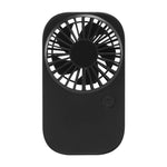 Ventilatore portatile ricaricabile con cordino e supporto