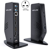 WAVLINK UG69PD5 Adattatore per monitor USB-C HD 60Hz Docking station per doppio display 4K, US Plug, AU Plug, EU Plug, UK Plug