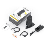 WAVLINK WL-UG69DK5 Laptop Adattatore doppio monitor 5K/4K 60Hz Docking station USB 3.0, US Plug, AU Plug, UK Plug, EU Plug