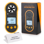 Mini anemometro digitale RZ818 con display retroilluminato