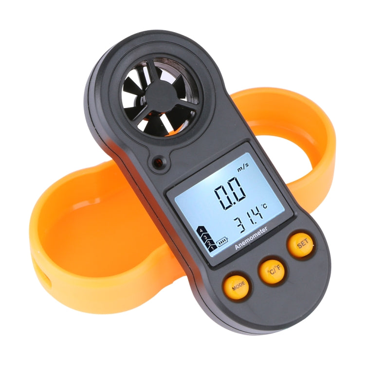 Mini anemometro digitale RZ818 con display retroilluminato