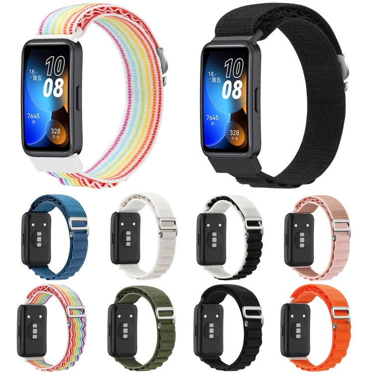 Per cinturino in nylon ad anello Huawei Band 8/9