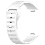 Cinturino per orologio sportivo in silicone con texture a pois ondulati, For Huawei Watch Fit 3
