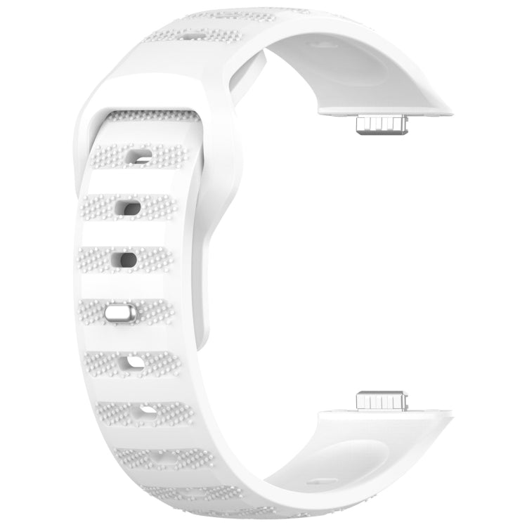 Cinturino per orologio sportivo in silicone con texture a pois ondulati, For Huawei Watch Fit 3